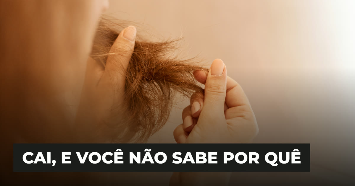 Fios de cabelo caídos